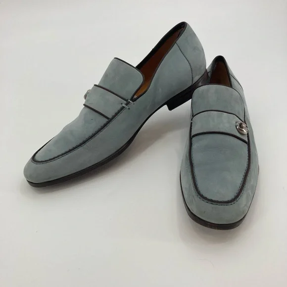 Gucci Blue Suede Loafers - Size 6.5 Men main image 2